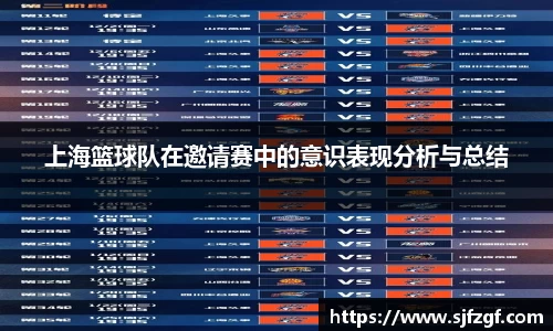 上海篮球队在邀请赛中的意识表现分析与总结